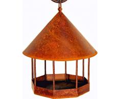 Dewoga Vogelhaus zum Hängen H ca 30 cm Vogelfutterhaus Vogelhäuschen