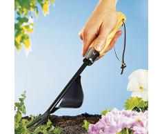 TRI Unkraut-Profi, Unkrautstecher zum ausstechen des Unkrauts samt Wurzel, mit Metallbogen für tiefer sitzende Problemfälle