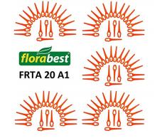 100 Ersatzmesser für Ihren Florabest LIDL AKKU RASENTRIMMER FRTA 20 A1 Lidl IAN 282232