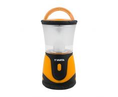 VARTA 1 Watt LED Outdoor Sports Lantern L10 3AA Camping-/ Taschenlampe Campingleuchte Garten-laterne stufenlos dimmbar, Nachtlichtfunktion geeignet für Camping, Angeln, Outdoor, Stromausfall, Notfall