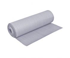 Haga® PE-Rattan Terrassen Balkon- Sichtschutz silbergrau 0,9m breit (Meterware)