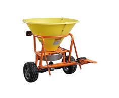 Certeo | Streuwagen SW 200 | Volumen 200 l | Streugeräte Streuhilfe Streumaschine Handstreuwagen Universalstreuer