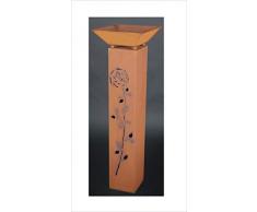 Jabo Design Rost Säule + Schale RS41 + S01 Blumensäule Rostsäulen Rost Deko
