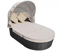 Garden Pleasure Sofas Sitzinsel Dalyan, schwarz