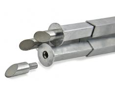 Petromax Holzkohle Dreibein-Grill Dreifuß D1 klappbar Silber