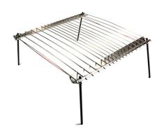 UCO Erwachsene Grilliput Minigrill Quattro Grills, Silber, One Size