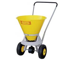 CEMO 10642 Streuwagen SW 20-C, grau/gelb, 20 L