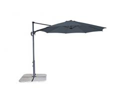 Derby Ravenna Smart 300 – Hochwertiger Ampelschirm ideal für Garten und Terrasse – Neigbar – ca. 300cm – Anthrazit