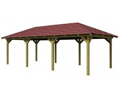 KARIBU Holzpavillon Mailand 1 Set