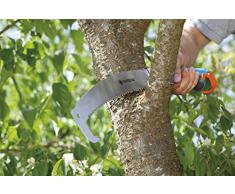 Gardena combisystem-Gartensäge 300 PP gebogen: Astsäge für optimale Astschnitte, Sägeblattlänge 315 mm, mit Räumhaken, hartverchromt, Abrutschstopp, Präzisionszahnung mit 2-Seiten-Schliff (8738-20)
