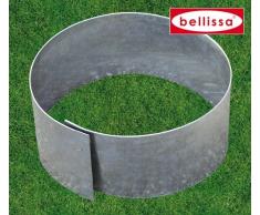 7er Set Bellissa Rasenkante Kreis Beetumrandung, Beeteinfassung, Baumschutz, Mähschutz für Bäume vom KiesKönig Durchmesser 20 cm