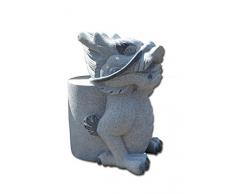 Gartenbank, Bank aus Granit - Drachen-Schlange