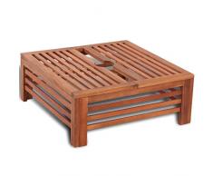 vidaXL Akazienholz Sonnenschirmständer Schirmständer Sonnenschirm Ständer