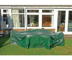 Draper 76232 Rund Schutzhülle für Gartenmöbel-Garnitur 190 cm x 80 cm