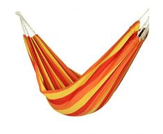 10T Balasso XL Hängematte 1 Mann Tuchhängematte 100% Baumwolle 220x110 inkl. Befestigung