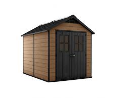 Keter Newton 7511 Gartengerätehaus, Wood braun