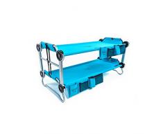 Disc-O-Bed Kid-O-Bunk, Blau, Kinderbett Etagenbett Feldbett