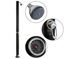 Arebos 20L Solardusche mit Thermometer