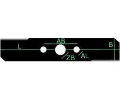 16 X Vertikutierer Messer für Wolf UV UR-ES LY150 28 30 32 B E EL EV EVD XM Expert Plus UR-K UVEB/ASGATEC EV 1100, EV 1400 / OLYMPIA, 3615095, 3615005, 3568400, 3568081