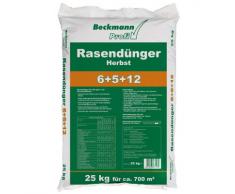 25 kg Premium Rasendünger Herbst für 700m² Beckmann Profi Rasen Dünger FREI HAUS
