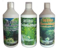 MIBO Pflanzendünger Spar Set 1000ml Aquariumdünger 3er Set