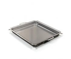 Edelstahlpfanne für 3-flammige Gasgrill Gasbräter Grill