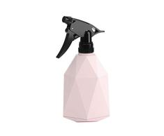 SprüHflasche,SprüHflasche Klein,Wasserflasche Sprühflasche Kunststoff Bewässerung Flasche Blume Tragbare Dosen Pflanze Hand Wasser-Spray-Pot Gartengeräte für Garten-Yard-Rosa