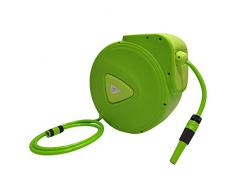 UISEBRT Schlauchtrommel Wasser Automatik 30m - Wandschlauchhalter Gartenschlauch für Garten, Garage, Landwirtschaft (30m)