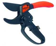 Garten Primus Gartenschere, Rosenschere, Rebschere, Astschere, Ratschenschere, schwarz/orange, 25 x 7,9 x 2,1 cm, 01010