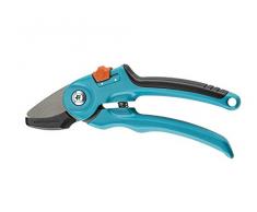 CIDCIJN Gartenschere : Stabile Rebenschere mit Amboss-Schneide für älteres und trockenes Holz bis 18 mm Durchmesser, mit Zwei Griffpositionen und ergonomischen Griffen