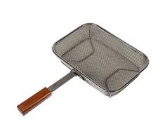 GRILL & MORE Essentials, Gemüsekorb Grill mit abnehmbarem Griff