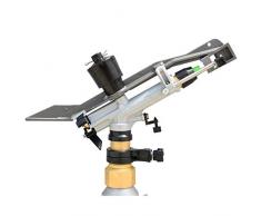 Uzman-Versand 1,5 PROFI Impulsbetriebs-Beregner, Yuzuak Atom 28,Industrie Sprinklerpistole Oberflurregner impuls-Beregner, Kreisregner Schwinghebelregner, Schwinghebelregner Impulsregner,