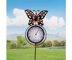 0 Dekoratives Gartenthermometer