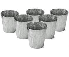 YAOAWE Smoker Grillfetteimer Kompatibel mit Traeger, Pitboss, Green Mountain und anderem Zubehör für Grilleimer (6 Pack)