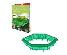 SWISSINNO 1 220 001K NaturalControl Schneckenzaun 2m inkl. Ecken, Komplettset inkl Schneckenzange