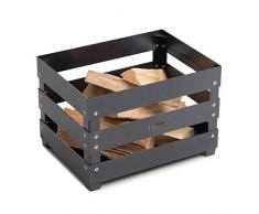 höfats - Crate Feuerkorb - Weinkiste, Feuerstelle und Grill in einem - für Garten, Terrasse und Camping - Corten-Stahl