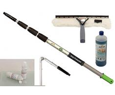 Axis Line Profi Terrassendach/Wintergarten Reinigungs-Set 6 Meter mit Grip Protector