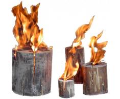 Traumfeuer - Schwedenfeuer das flammende Vergnügen - Ecoblock3 23cm hoch
