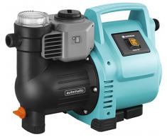 Gardena Hauswasserautomat 3500/4E: Robuste Hauswasserpumpe, vollautomatisch, mit LED-Blinklicht-Frequenz, Fördermenge 3500 l/h, Thermoschutzschalter, Trockenlaufsicherung (1757-20)