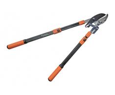 Garten Primus Astschere, Astamboss - Ratschenschere, schwarz/orange, 67 x 28 x 3,5 cm, 01100