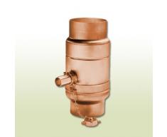 Kupfer Regenwassersammler DN 100 mit Schlauchpaket