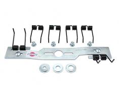 Vertikutierer Umbau für Rasenmäher Vertikutiermesser Kraftharke Universal Kit