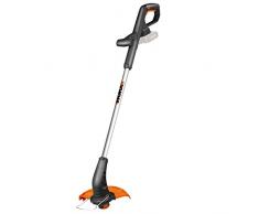 WORX WG157E.9 Akku Rasentrimmer 20V – 2-in-1 Gerät: Kantenschneider Rasen mit Rasentrimmer – Praktische automatische Fadenverlängerung – Inkl. Fadenspule & Sicherheitsschutz – Ohne Akku & Ladegerät