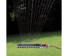 GARDENA Viereckregner Comfort Aquazoom 350/3: Rasensprinkler zur Bewässerung mittelgroßer Rechtecksflächen von 28 - 350 m², Reichweite 7-21 m, Sprengweite max. 17 m, Schmutzsieb entnehmbar (1977-20)