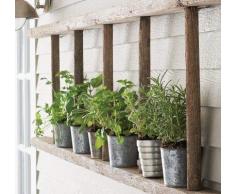 Originale Altländer Holzleiter 100cm Dekoleiter Handtuchhalter Kleiderständer Einfachleiter Handtuchleiter Vintage Rustikal Antik Kirschernte Altes Land Altländer Leiter Retro