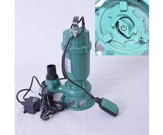 !! Profi !! Fäkalienpumpe Tauchpumpe Schmutzwasserpumpe mit Schneidwerk 0,55 kW Anschluß Druckseite 2=5,02cm, Spannung 230V/50Hz, Kabellänge ca. 9,5 m.