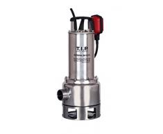 T.I.P. 30072 Schmutzwasser Tauchpumpe Edelstahl Extrema 300/10 Pro mit Edelstahllaufrad, bis 19.500 l/h Fördermenge