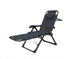 Home Outdoor/Terrassenliege Sun Loungers Zero Gravity Chair, Multifunktionale verstellbare Liege Klappterrasse Freizeitstuhl Schrägstuhl Tragbarer Schaukelstuhl Leichter Campingstuhl