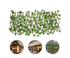 Pflanzenzaun (200 X 40 Cm) Sichtschutz/Balkonblende/PVC Blende