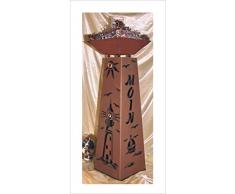 Jabo Design Rost Säule + Schale RS122+S11 Säulen konisch Gartensäulen Säulen Deko Blumen